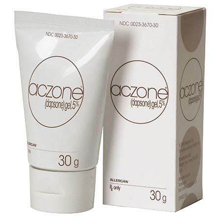 aczone dapsone gel topical generic acne cream allergan worst known review rx name formulations