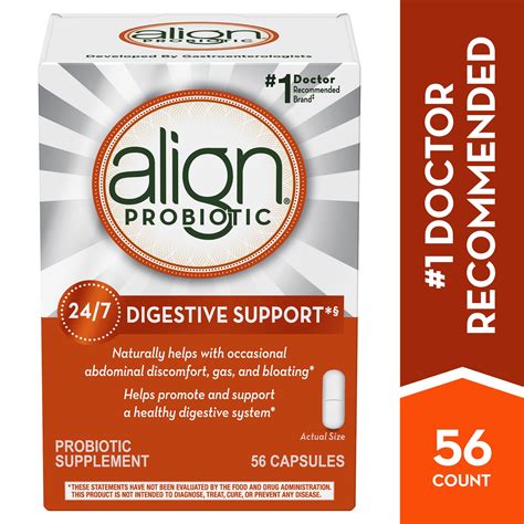 align probiotic digestive supplement capsules