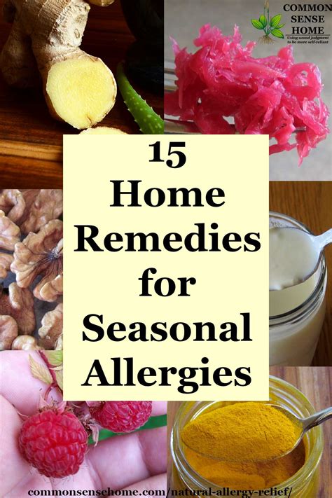 allergy relief remedies allergies fever herbal symptoms