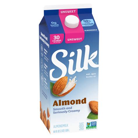 milk silk unsweetened gallon heb
