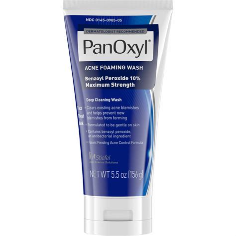 panoxyl peroxide benzoyl foaming