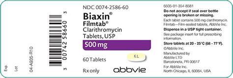 tablets label fda 500mg