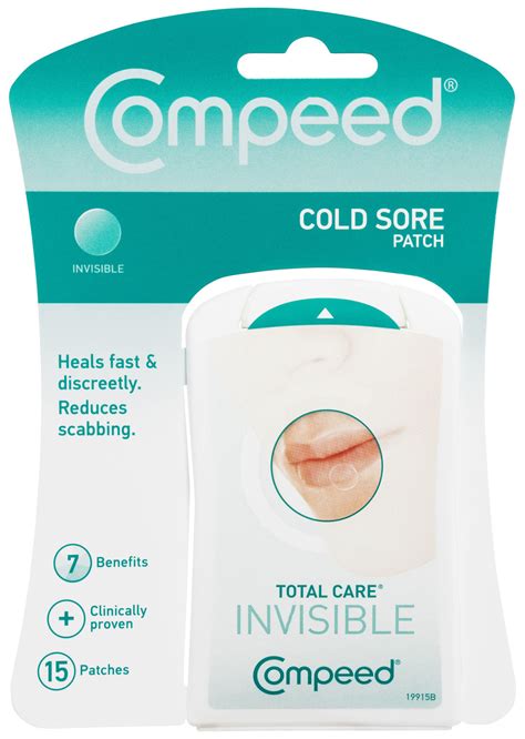 sore compeed invisible healing sores treating hydrocolloid