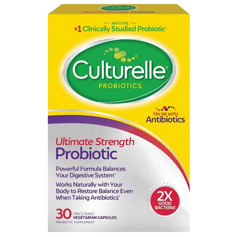 culturelle probiotic ct cfus