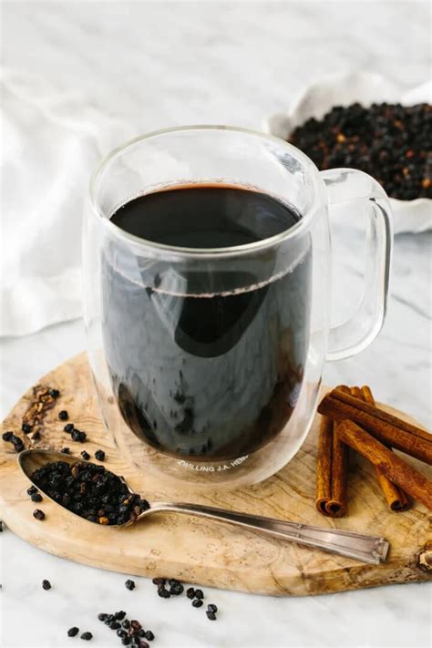 tea elderberry downshiftology immune boosting flu colds sambucus inky berries compounds loaded vitamins minerals