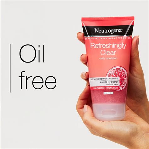 exfoliator clear refreshingly neutrogena