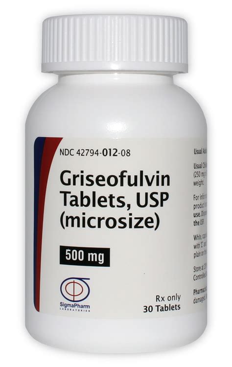 griseofulvin tablets usp