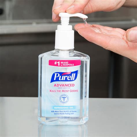 sanitizer hand purell oz gel advanced instant case target only webstaurantstore freebieshark