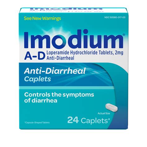 imodium diarrhea loperamide caplets hydrochloride