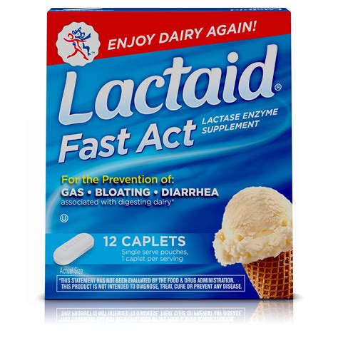 lactaid lactose intolerance pills lactase caplets pouches