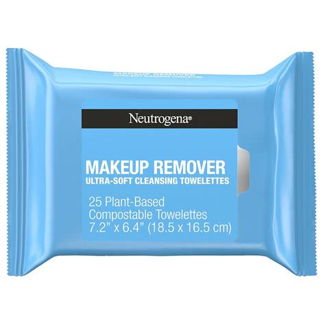remover makeup neutrogena towelettes cleansing pack drugstore