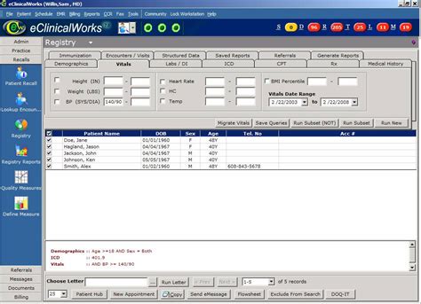 eclinicalworks ehr emr eclinical emrfinder