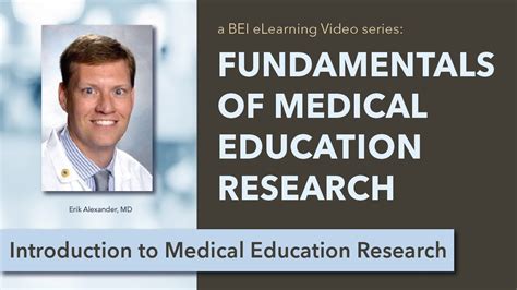 education research medical