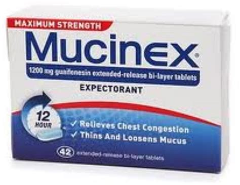 mucinex expectorant