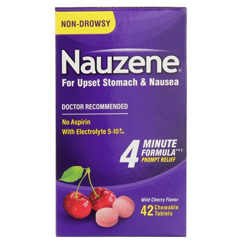 nausea chewable sickness wild equate 100ct