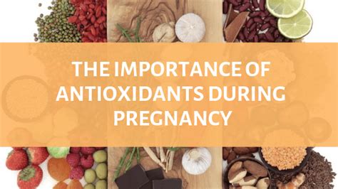 pregnancy importance antioxidants during navigation post