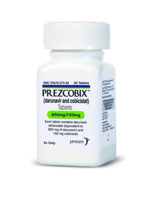 darunavir cobicistat approved fda janssen hiv bottle name adults treatment living 800mg 150mg tm combination tabs rx generic formulations
