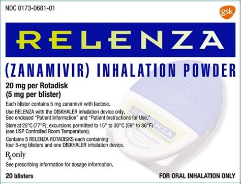 zanamivir drugs effects side powder