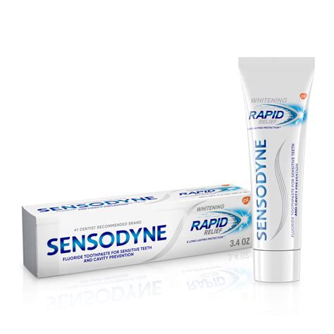 sensodyne toothpaste rapid whitening fluoride