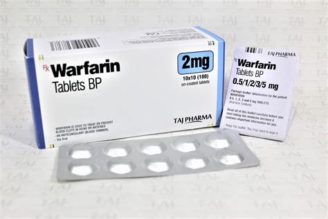 warfarin 2mg tablets sodium tablet taj pharma mcareexports