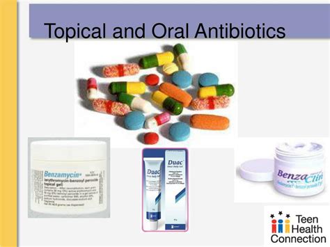antibiotics oral topical acne presentation