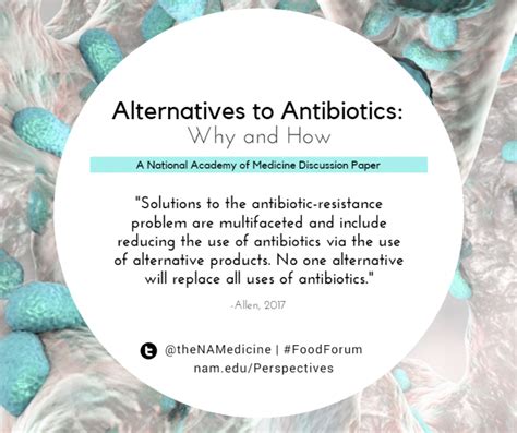 antibiotics alternatives why