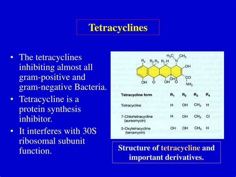 tetracyclines control growth ppt microbial chapter tetracycline antibiotics powerpoint presentation bacteria viral slideserve
