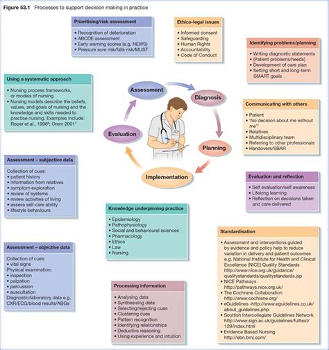 decision making clinical summary reasoning assessment nurse practice